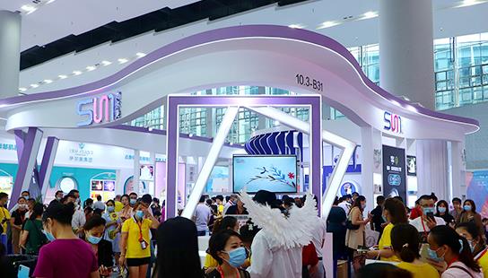 尚你美火爆廣州美博會