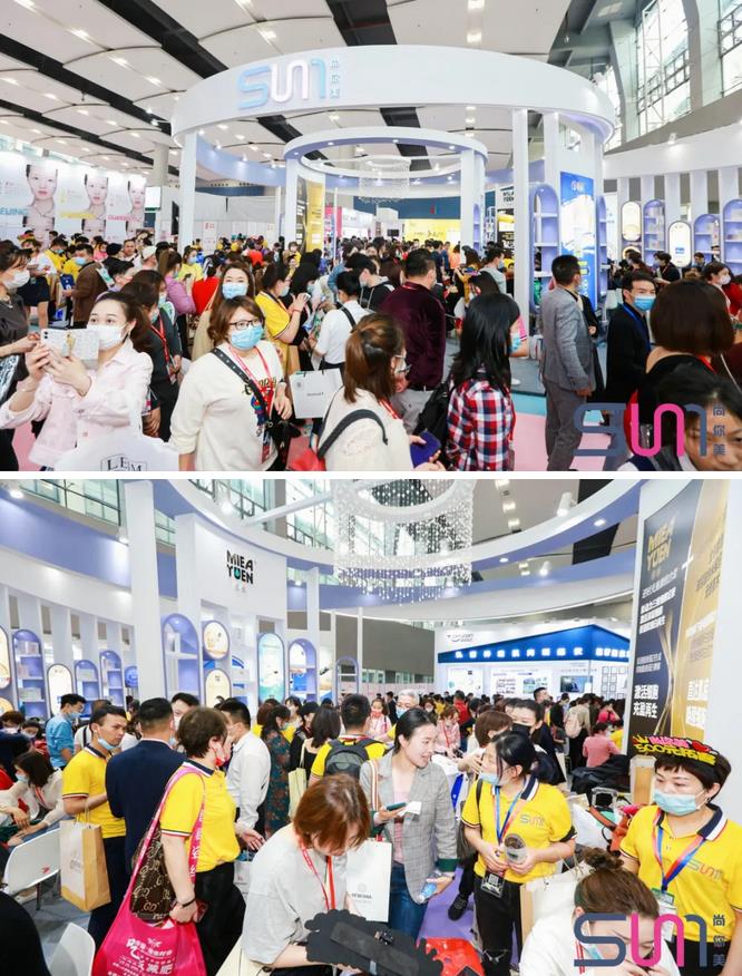 人氣爆棚  門(mén)庭若市，座無(wú)虛席  尚你美在眾多品牌參展企業(yè)中  再次驚艷亮相